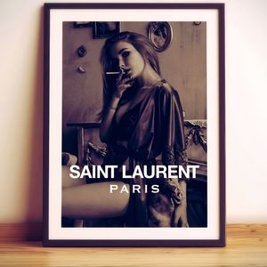 Designer inspired 8.5"×11" Framed Wall Art